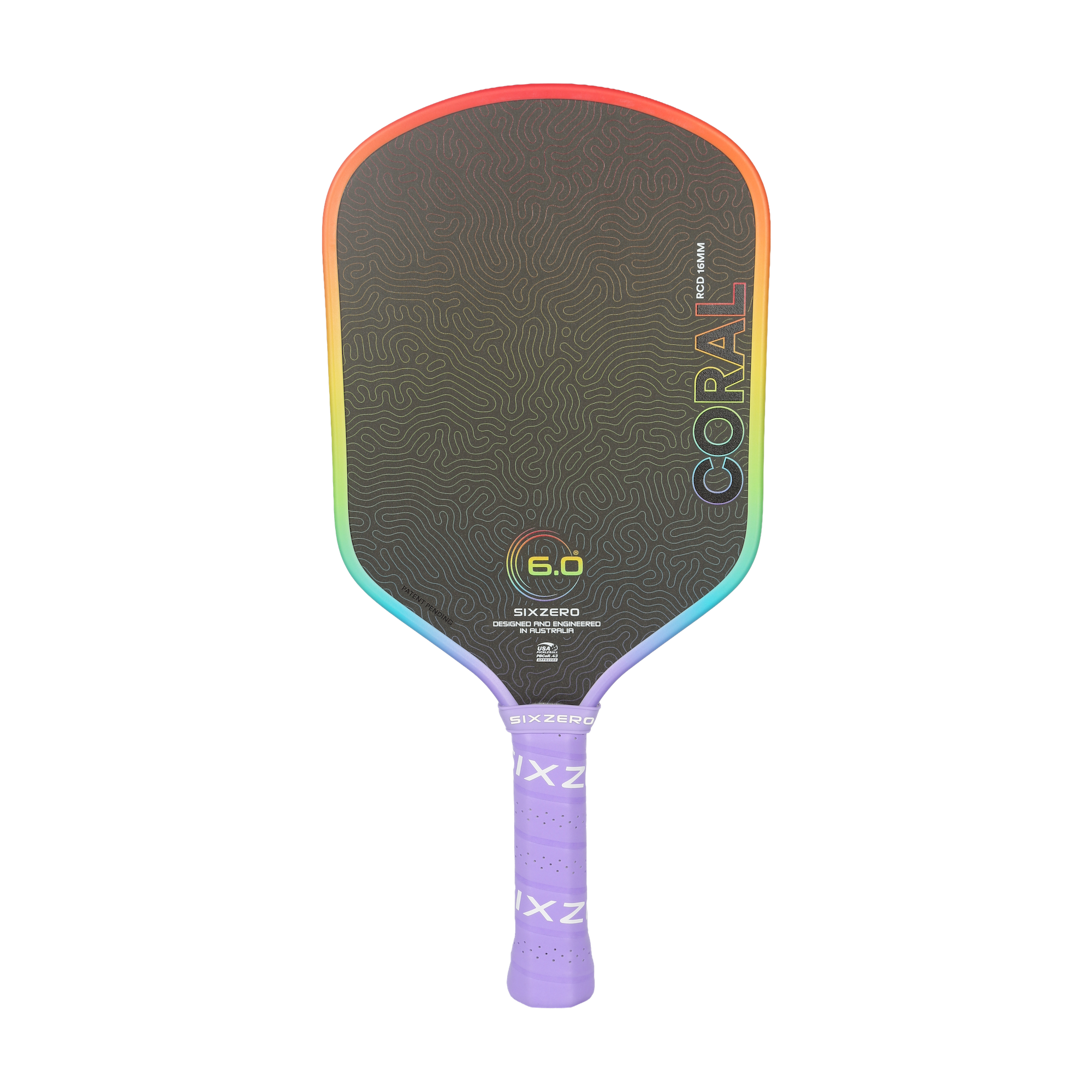 Coral Rainbow Limited Edition Pickleball Paddle | Coral & Coral