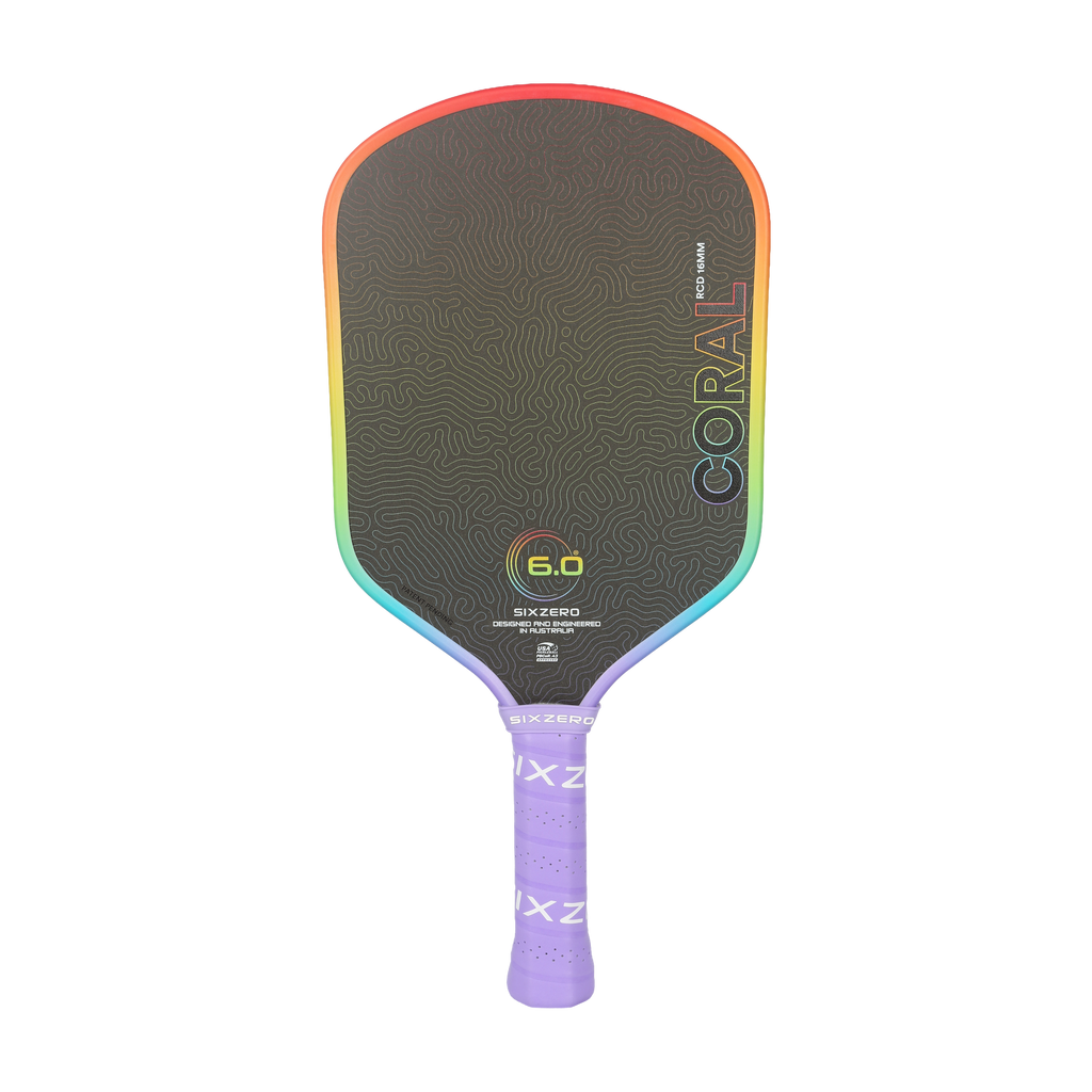 Coral Rainbow Limited Edition Pickleball Paddle | Coral & Coral