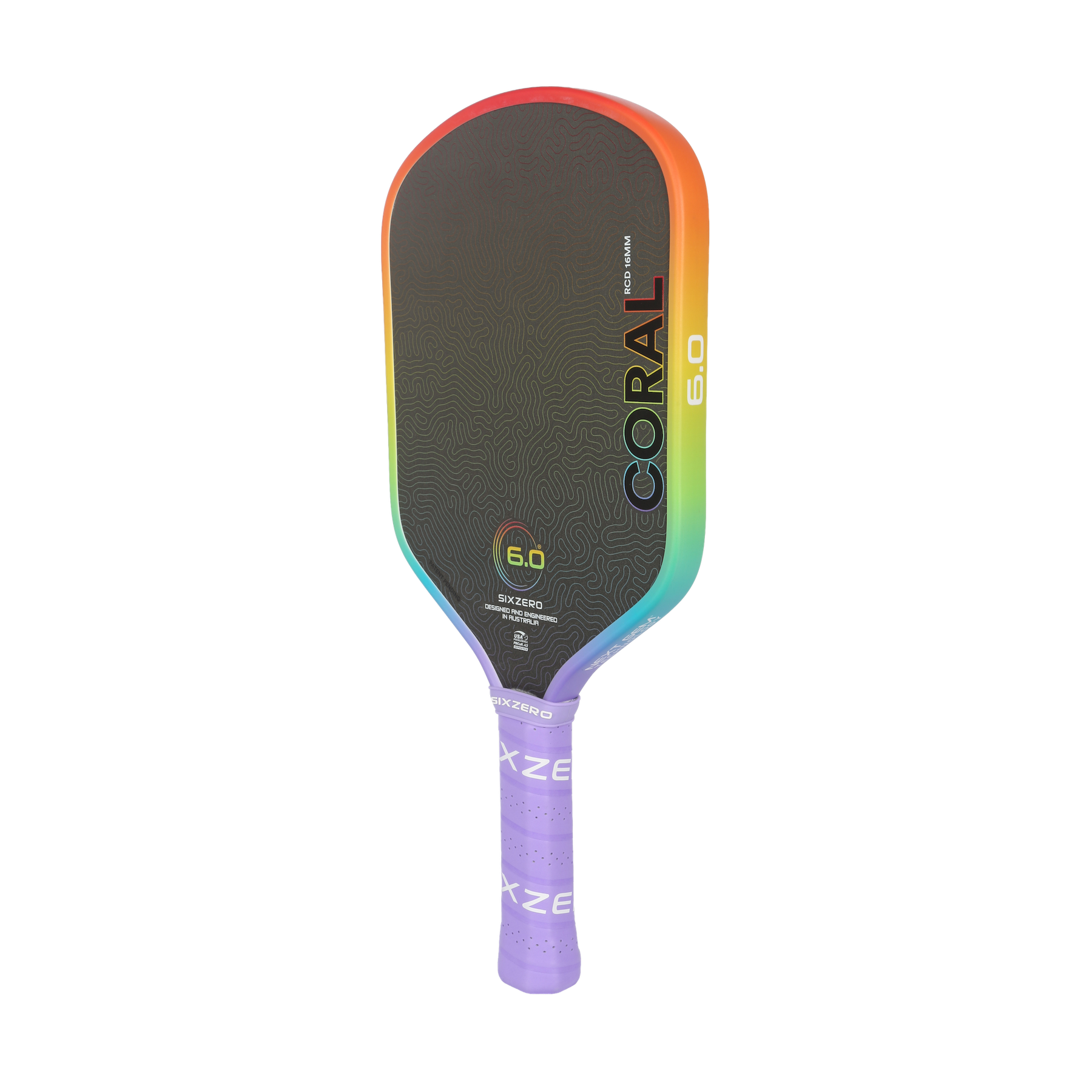 Coral Rainbow Limited Edition Pickleball Paddle | Coral & Coral Coral Rainbow Limited Edition Pickleball Paddle | Coral & Coral