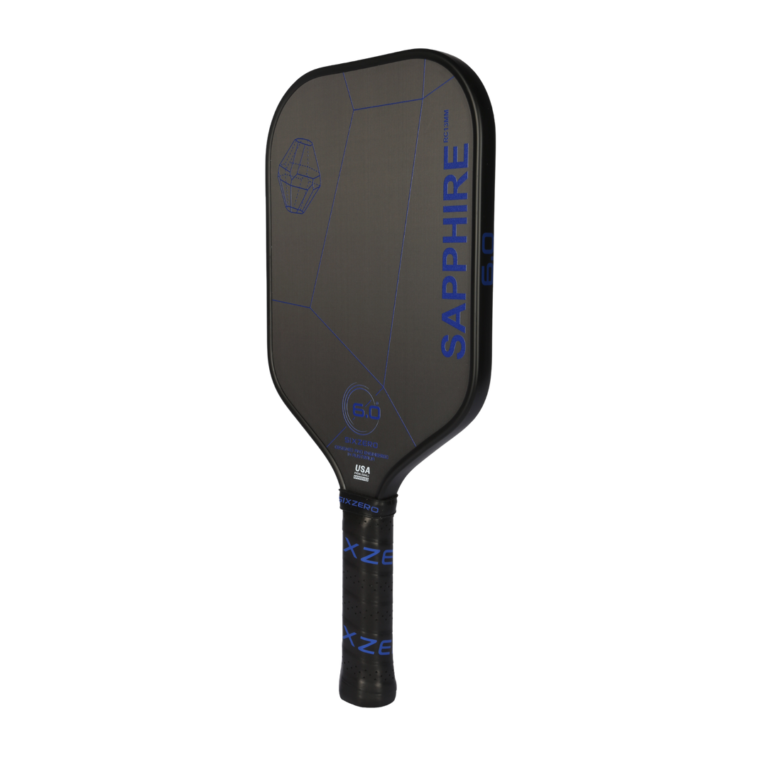 Six Zero Pickleball Paddle - Sapphire - Entry Level Paddles – Six Six Zero Pickleball Paddle - Sapphire - Entry Level Paddles – Six