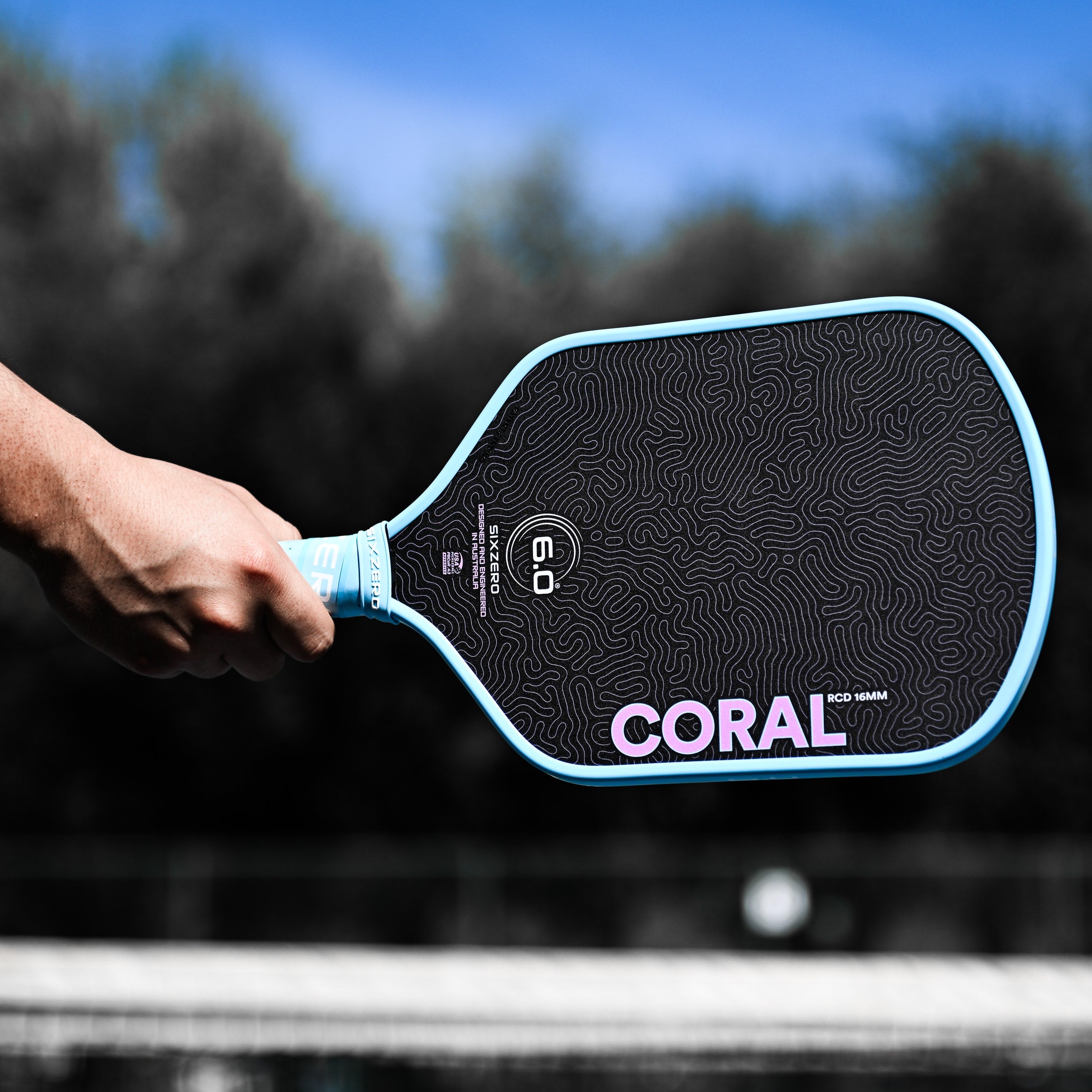 Lightweight Pickleball Paddle | Coral Lightweight by Six Zero