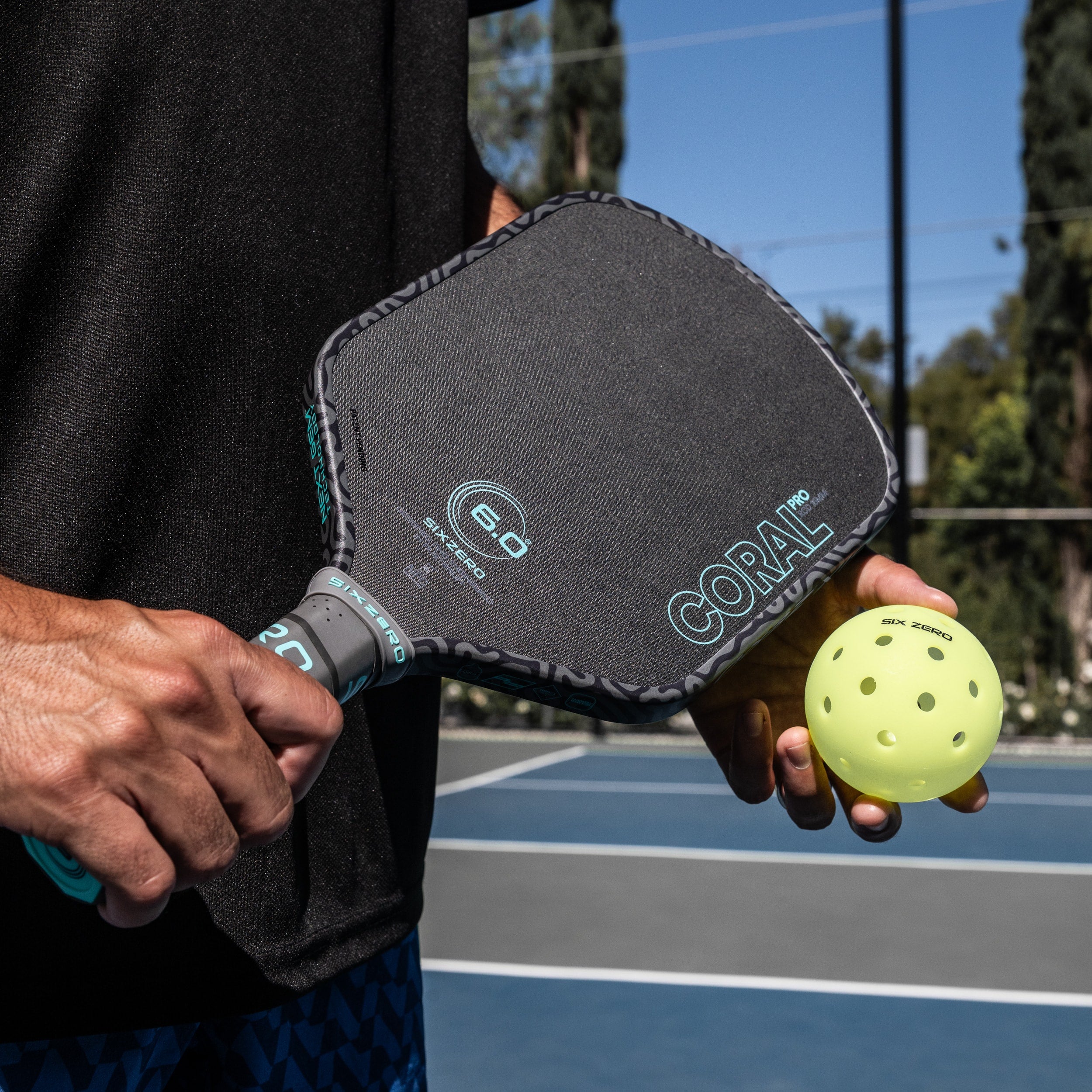 Coral Pro Pickleball Paddle | Elite Spin, Plush Power & Control